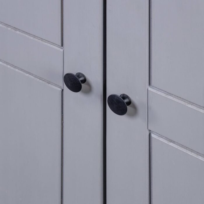 Garde-robe Gris 80x50x171,5 cm Pin massif Assortiment Panama – Image 2