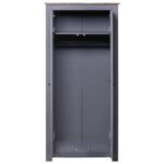 Garde-robe Gris 80x50x171,5 cm Pin massif Assortiment Panama – Image 4