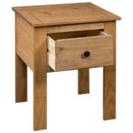 Table de chevet 46x40x57 cm Pin Gamme Panama – Image 4