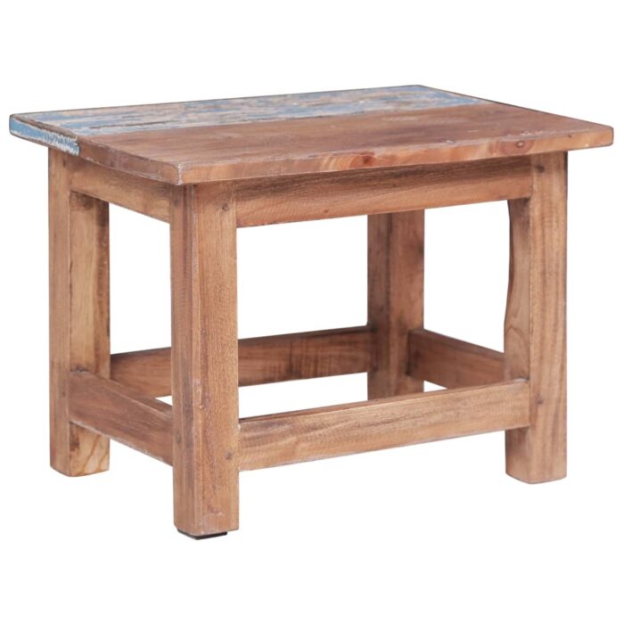 Tables gigognes 2 pcs bois d'acajou massif – Image 3