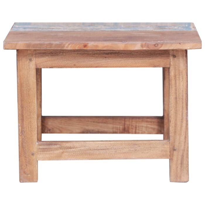 Tables gigognes 2 pcs bois d'acajou massif – Image 5