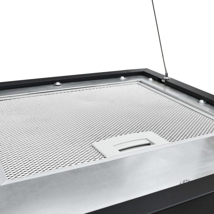 Hotte suspendue à LCD tactile 37 cm Acier enduit de poudre – Image 3