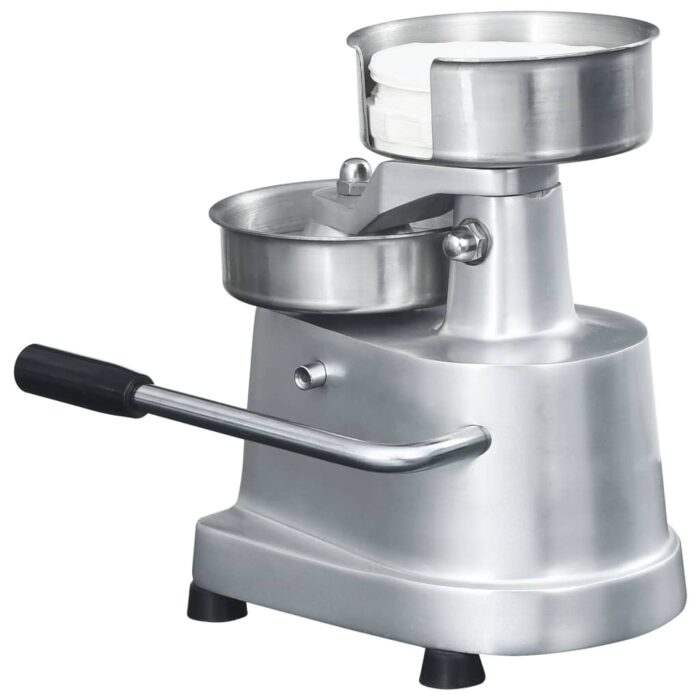 Presse à hamburger avec 500 feuilles de galettes Aluminium 10cm – Image 6