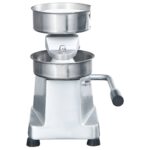 Presse à hamburger avec 500 feuilles de galettes Aluminium 13cm – Image 4