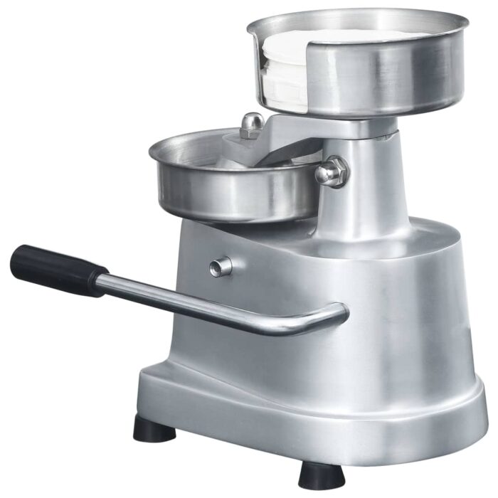 Presse à hamburger avec 500 feuilles de galettes Aluminium 13cm – Image 6