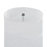 Lampadaire avec support 121 cm Blanc E27 – Image 2