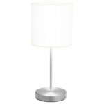 Lampes de table 2 pcs Bouton tactile Blanc E14 – Image 3