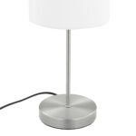 Lampes de table 2 pcs Bouton tactile Blanc E14 – Image 5