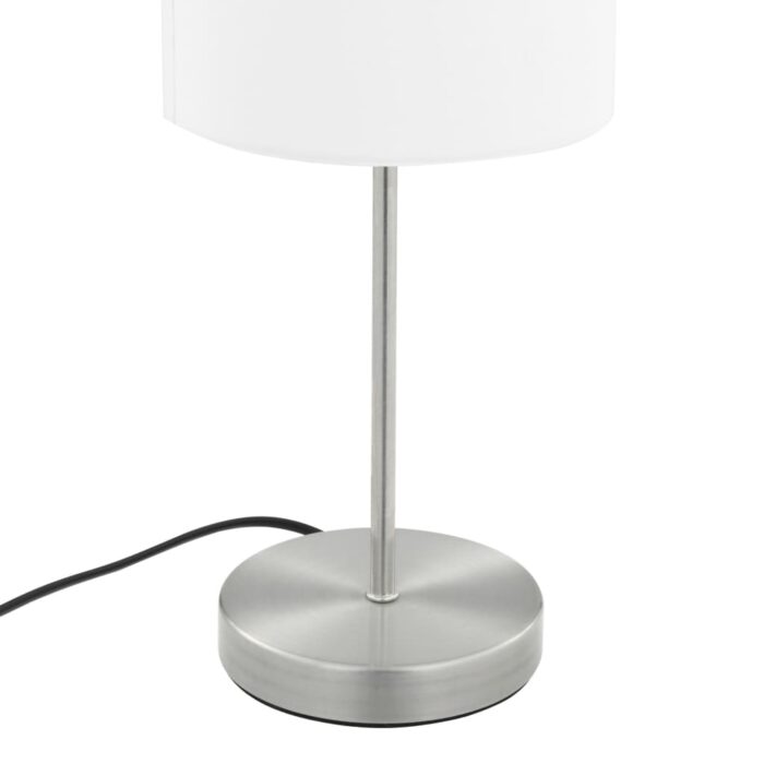 Lampes de table 2 pcs Bouton tactile Blanc E14 – Image 5