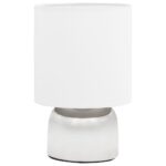 Lampes de table 2 pcs Bouton tactile Blanc E14 – Image 3