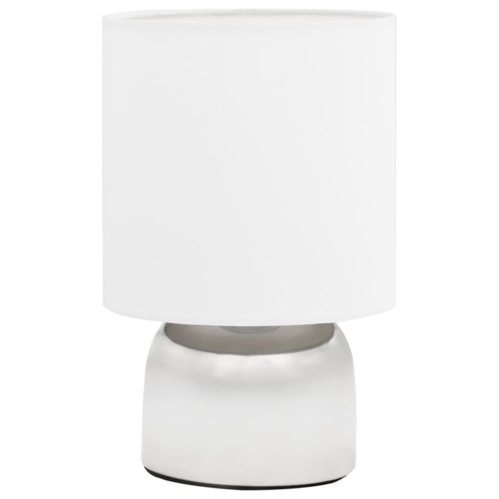 Lampes de table 2 pcs Bouton tactile Blanc E14 – Image 3