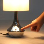 Lampes de table 2 pcs Bouton tactile Blanc E14 – Image 2