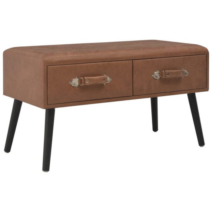 VXL8719883693705_a_en_hd_1.jpg Banc avec tiroirs 80 cm Marron foncé Similicuir – Image 1