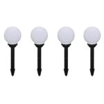 8 pcs Lampes d'allée d'extérieur à LED 15 cm et piquet au sol – Image 2