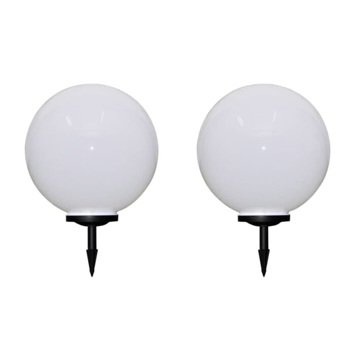 2 pcs Lampes d'allée d'extérieur à LED 50 cm et piquet au sol – Image 1