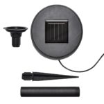 Lampes de jardin à LED 6pcs Ancrage à piquet et panneau solaire – Image 4