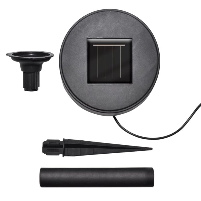 Lampes de jardin à LED 6pcs Ancrage à piquet et panneau solaire – Image 4