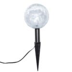Lampes de jardin à LED 6pcs Ancrage à piquet et panneau solaire – Image 5
