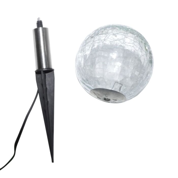 Lampes de jardin à LED 6pcs Ancrage à piquet et panneau solaire – Image 6