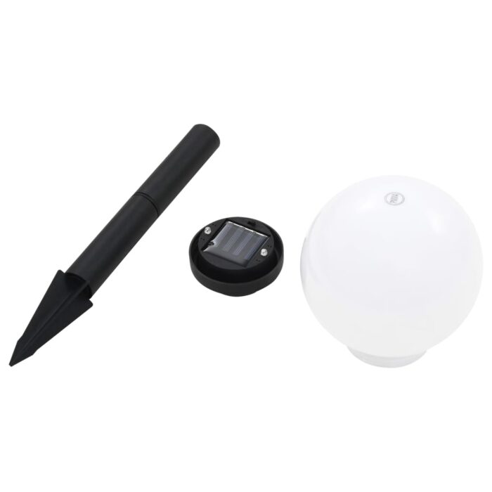 Lampes solaires sphériques LED de jardin 8 pcs 15 cm RVB – Image 5