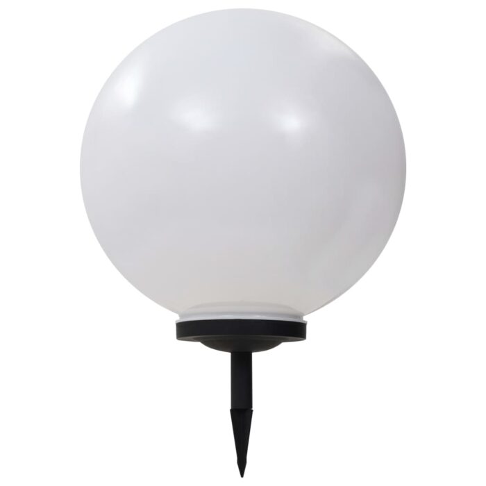 Lampes solaires sphériques LED de jardin 2 pcs 50 cm RVB – Image 2