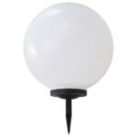 Lampes solaires sphériques LED de jardin 2 pcs 50 cm RVB – Image 4