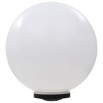 Lampes solaires sphériques LED de jardin 2 pcs 50 cm RVB – Image 7