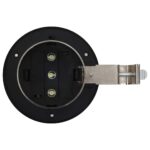 Lampes solaires à LED rondes d'extérieur 12 pcs 12 cm Blanc – Image 6