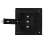 Lampes solaires à LED carrées d'extérieur 12 pcs 12 cm Noir – Image 6