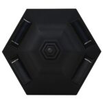 Lampes solaires à LED d'extérieur 6 pcs Noir – Image 7