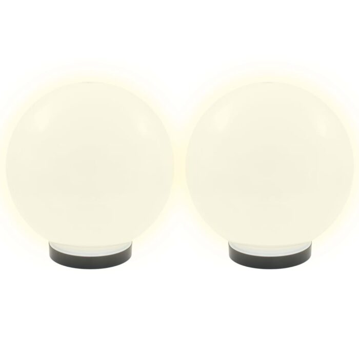 Lampes à LED sous forme de boule 4 pcs Sphérique 25 cm PMMA – Image 2