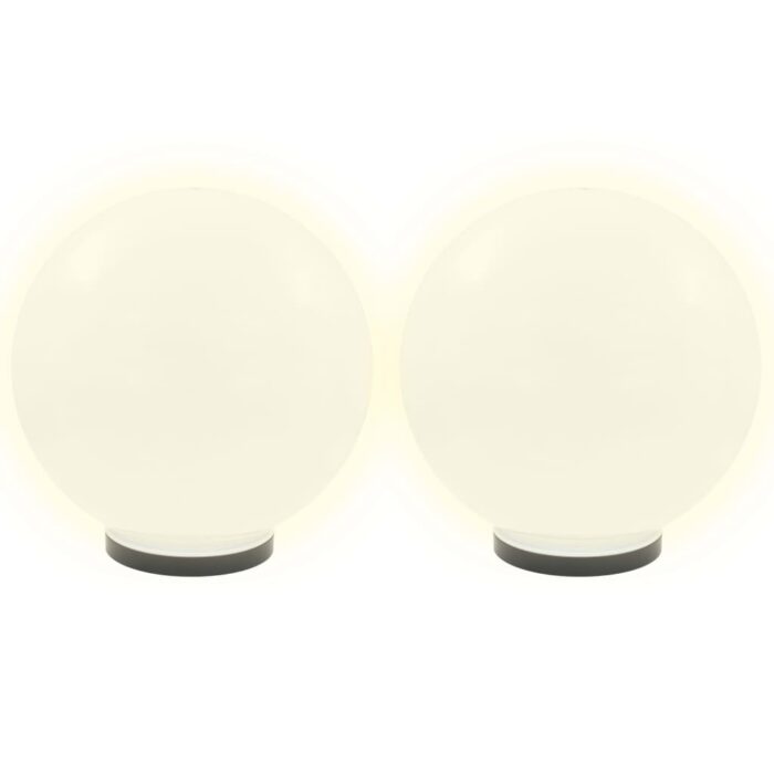 Lampes à LED sous forme de boule 4 pcs Sphérique 40 cm PMMA – Image 2