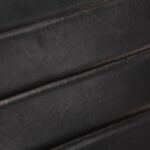 Fauteuil Noir Cuir véritable – Image 2