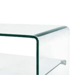 Table basse Clair 50x45x33 cm Verre trempé – Image 3