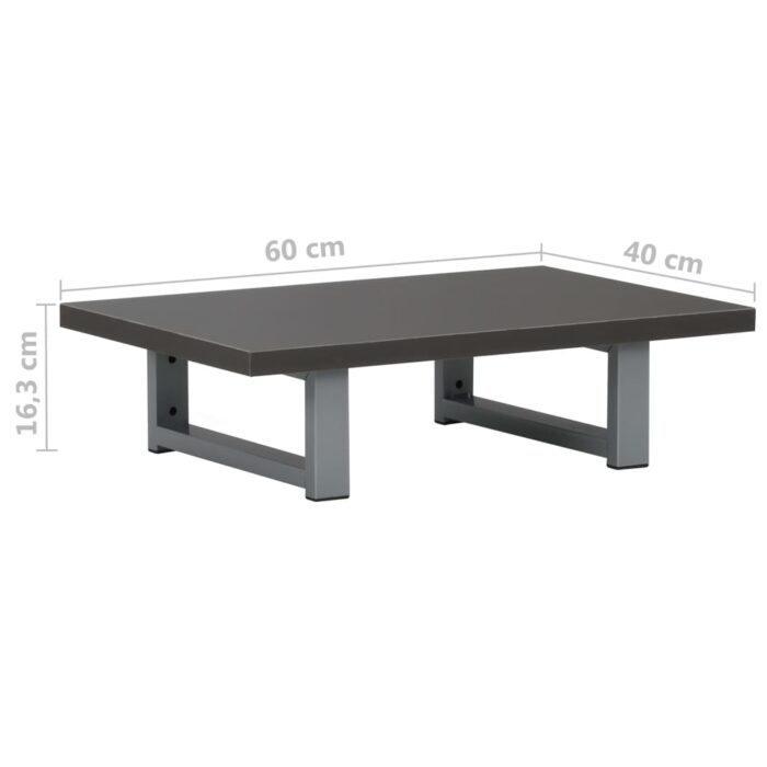 Meuble de salle de bain Gris 60x40x16,3 cm – Image 7