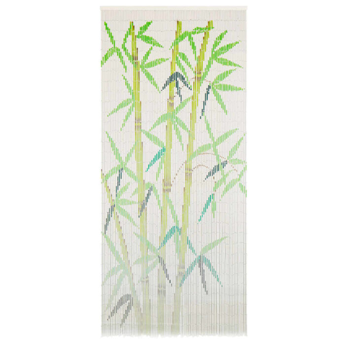 Rideau de porte contre insectes Bambou 90 x 200 cm – Image 1