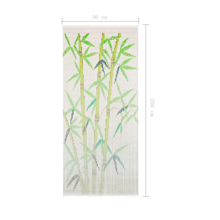 Rideau de porte contre insectes Bambou 90 x 200 cm – Image 5