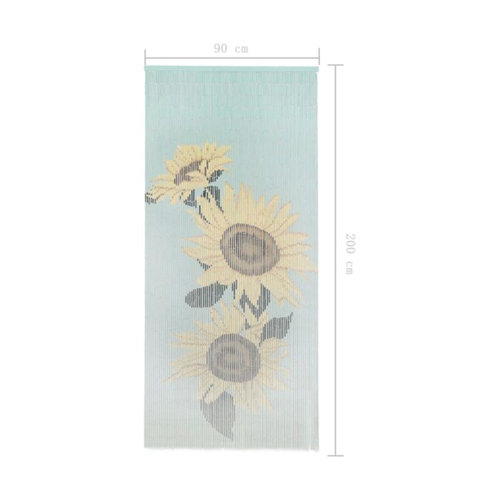 Rideau de porte contre insectes Bambou 90 x 200 cm – Image 5