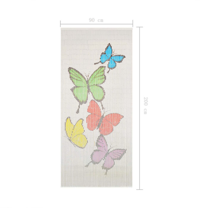 Rideau de porte contre insectes Bambou 90 x 200 cm – Image 5