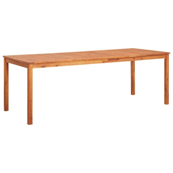 VXL8719883719092_a_en_hd_1.jpg Table de jardin 215x90x74 cm Bois d'acacia massif – Image 1