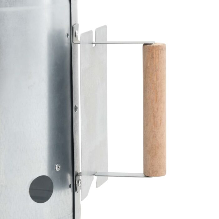 Démarreur de cheminée de grill au charbon Acier galvanisé – Image 4