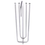 Rideaux occultants avec crochets 2 pcs Velours Noir 140x175 cm – Image 3