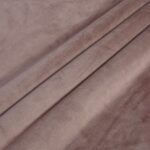 Rideau occultant avec anneaux en métal Velours Rose 290x245 cm – Image 3