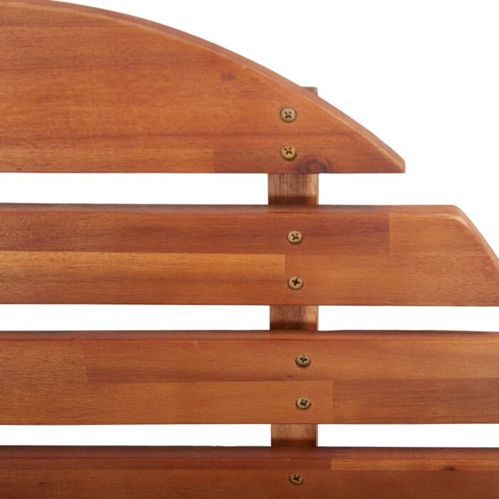 Chaise Adirondack Bois d'acacia massif – Image 4