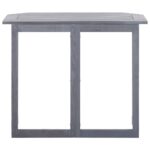 Table pliable de balcon 90x50x74 cm Bois d'acacia massif – Image 3