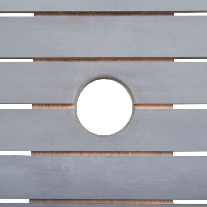 Table de jardin pliable 160x85x75 cm Bois d'acacia massif – Image 9