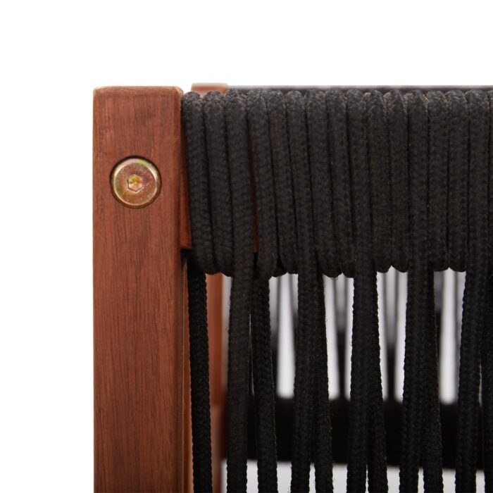 Canapé de jardin à 2 places Bois d'acacia massif – Image 4