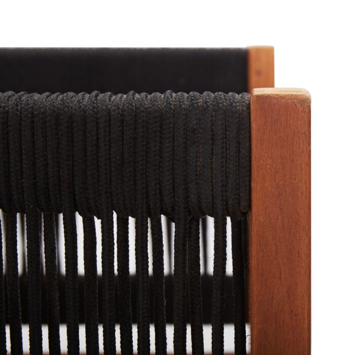 Canapé de jardin à 2 places Bois d'acacia massif – Image 5