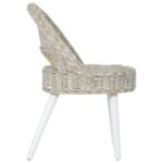 Chaise-canapé Kubu Rotin Blanc – Image 2