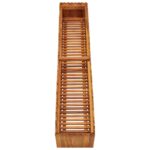 Lit surélevé de jardin 150x30x25 cm Bois massif d'acacia – Image 3